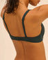 Push-up-Bikini-BH mit Schalen Khaki MIRACLE SIMONE PÉRÈLE